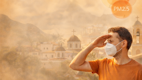 Египетская пыль на Кипре. Как защитить свое здоровье?!